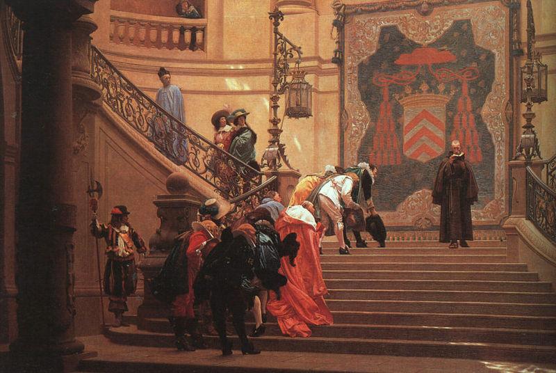 Jean-Leon Gerome Gerome Eminence grise oil painting image